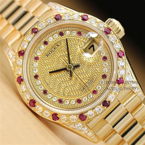 Rolex watches rubies